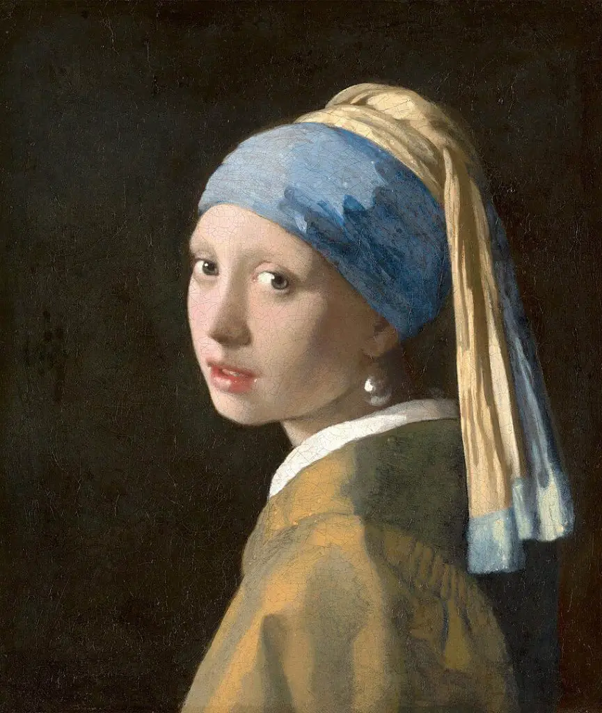 Jan Vermeer - Fata cu turban (c. 1665)