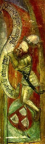 Johannes Aquila - Autoportret (Martjanci, Slovenia, 1392)