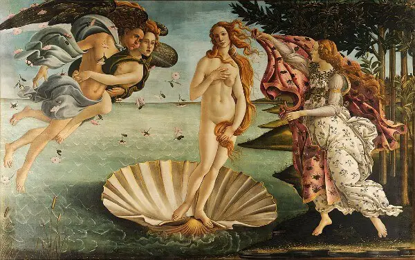 29. Nasterea lui Venus - Botticelli