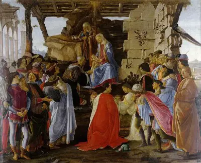 Sandro Botticelli - Adoratia magilor (1475)
