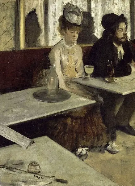 41. Absintul - Degas