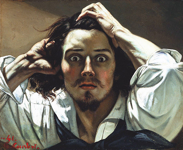 Gustave Courbet - Disperare (c. 1843-1845)