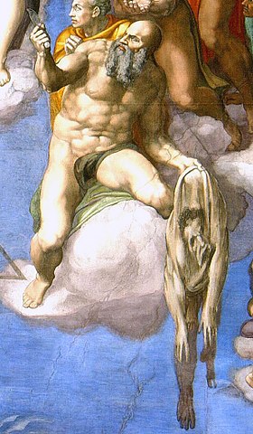 Michelangelo - Sfantul Bartolomeu
