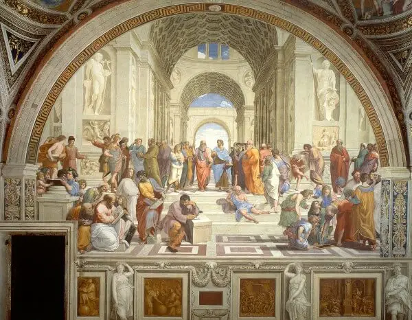 36. Scoala din Atena - Raphael