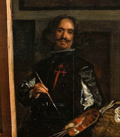 Diego  Velázquez  - autoportret in Las meninas 