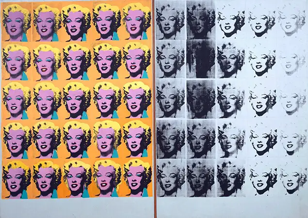 Andy Warhol - Diptic Marilyn (1963)